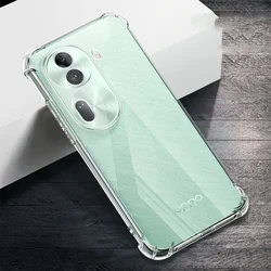 Thickened Airbag Anti Drop Phone Case for OPPO Reno11 Reno 11 Pro F 11F 11Pro Reno11F Reno11Pro 5G Soft Corners Bumper Cover Bag