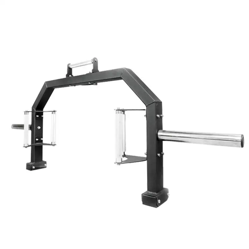 Barra de ejercicio para gimnasio, barra trampa para sentadillas de seguridad hexagonal para levantamiento de pesas, barra trampa hexagonal abierta, accesorios de entrenamiento