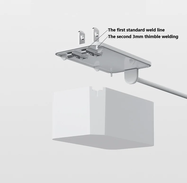 Netzadapter AC 100V-240V DC 12V 4A Tragbarer Steckertreiber Stromversorgung für LED-Beleuchtung – Detail 4