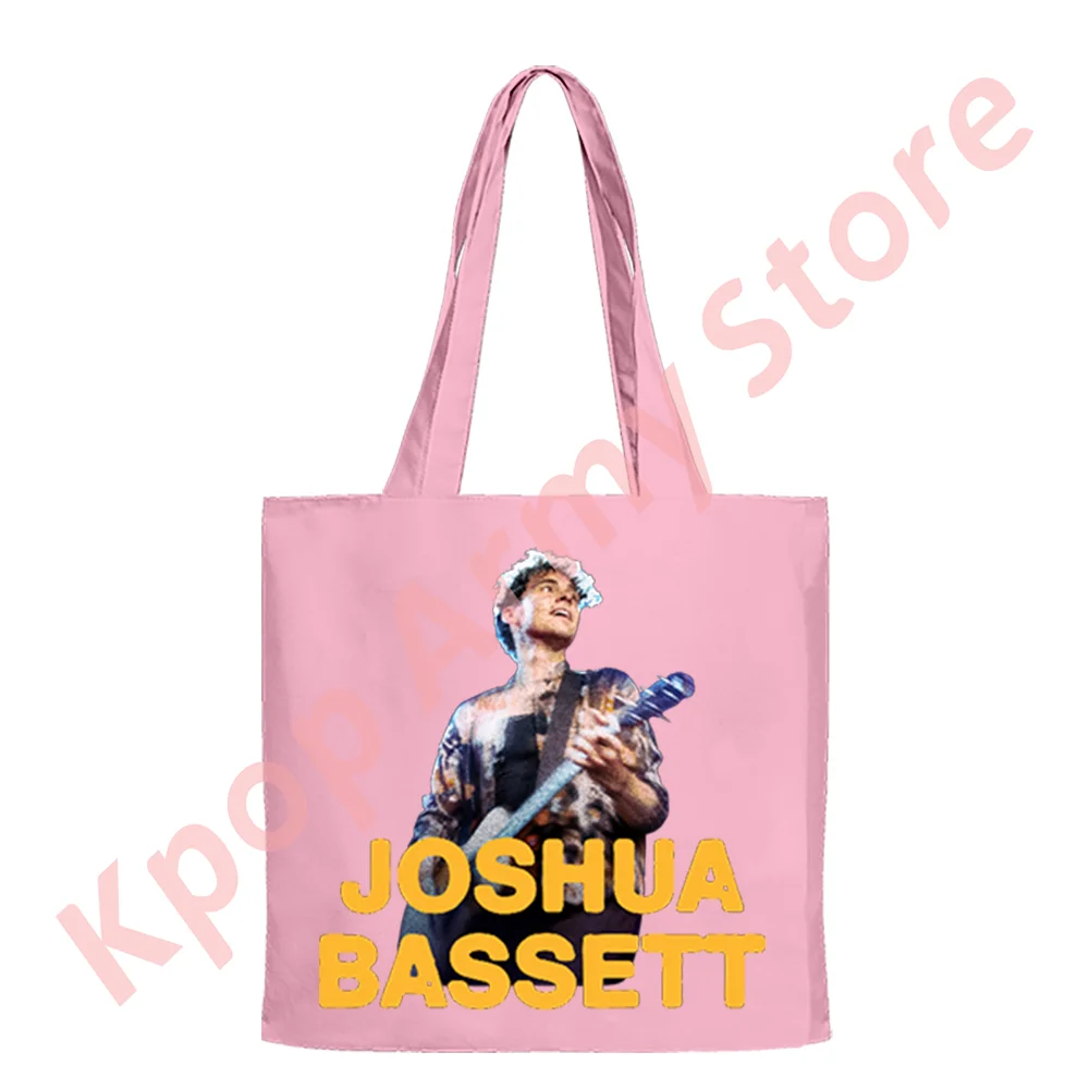 Joshua Bassett Golden Years Tour Merch Tote กระเป๋าสะพายฤดูร้อนผู้หญิงผู้ชายแฟชั่น Casual Streetwear กระเป๋า