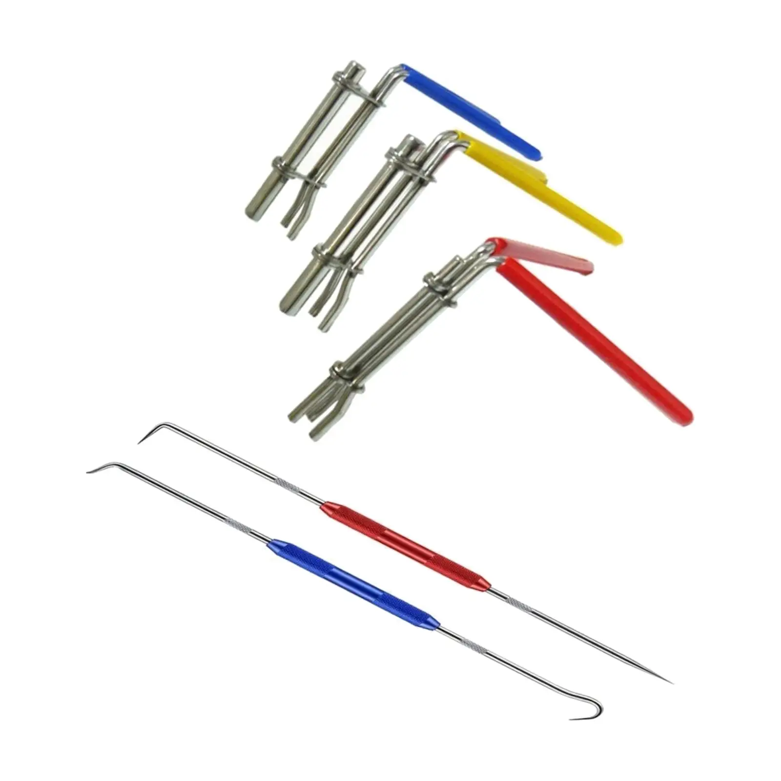 5 Pieces Hydraulic Seal Installation Tool Kit with Pick and Hook Set Non-Slip Lip Seal Shaft Seal Installation Tool Kit