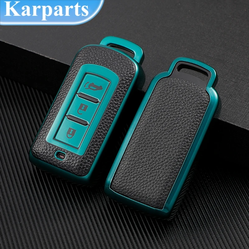 TPU Car Smart Key Case Cover Holder For Mitsubishi Outlander Lancer 10 Pajero Sport ASX RVR L200 Eclipse Cross Auto Accessories