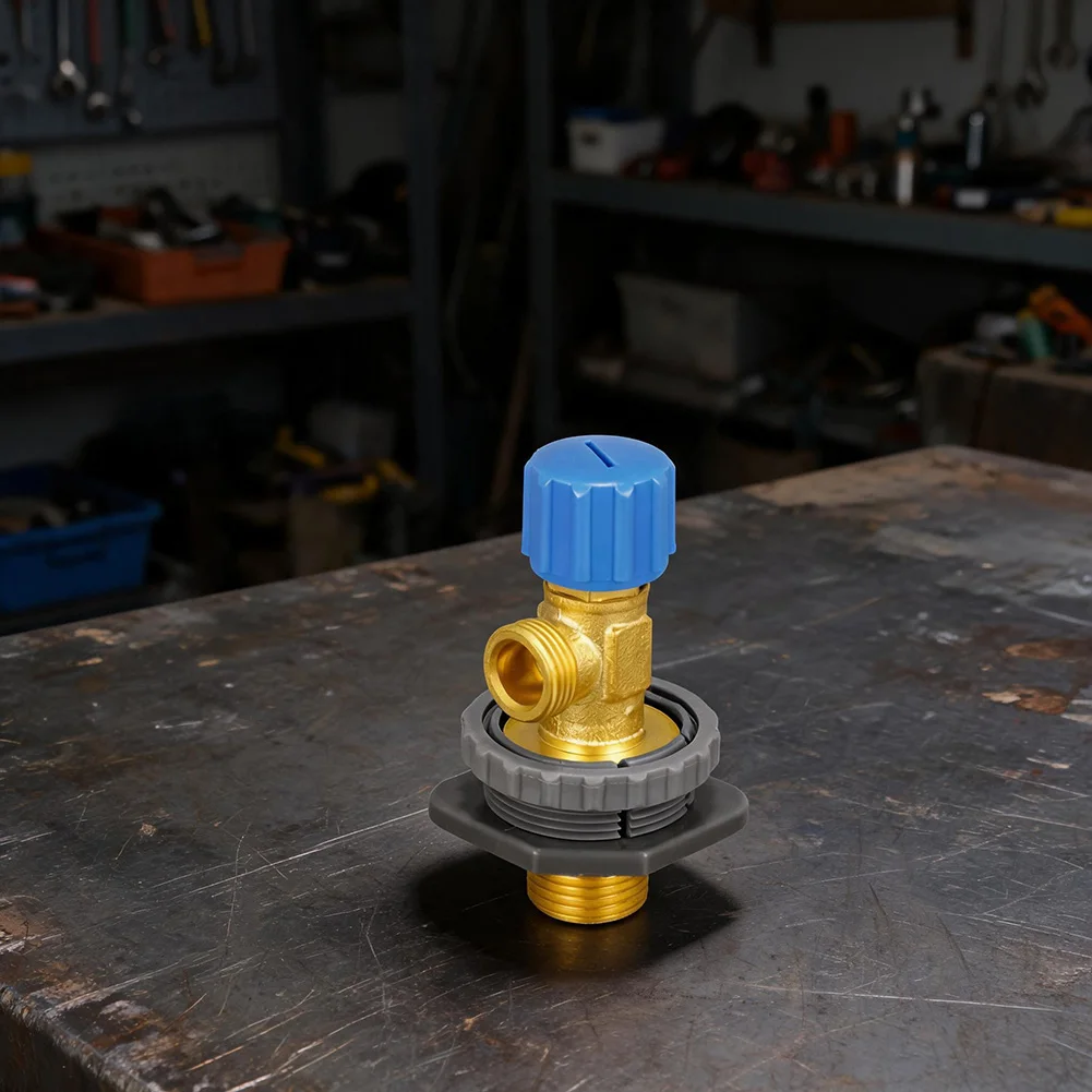 Solid Brass Water Supply Valve for Concealed Wall-Hung Toilets with 1/2 in Inlet and 3/8 in Outlet Thread Specifications