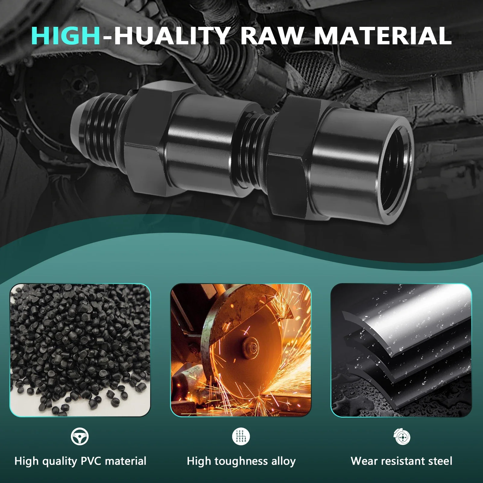 

Набор адаптеров 6AN, 2 шт., подходит для TBI Style, замена черных блоков отправки топлива 47-0001