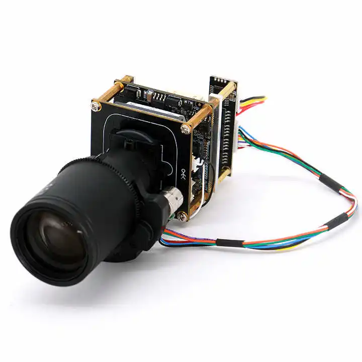 5MP AI Face Recognition IP Camera Module 5-50mm Motorized 10X Zoom Lens IMX335 Autofocus Security Network Camera Board