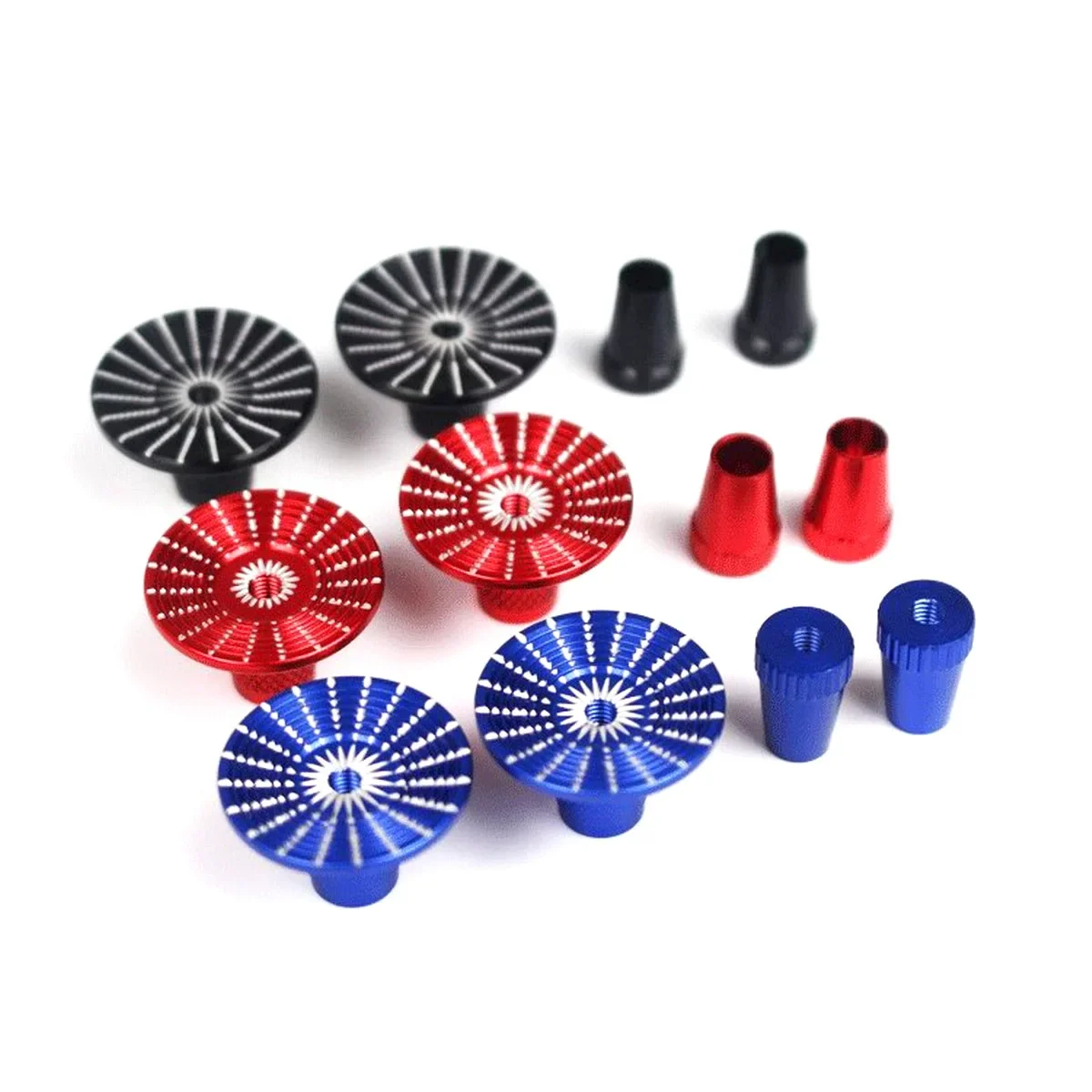 M3 M4 Aluminum Transmitter Joystick Thumb Stick Umbrella Thumbstick Non-slip Rocker for RC Futaba Spektrum Frsky JR Drone