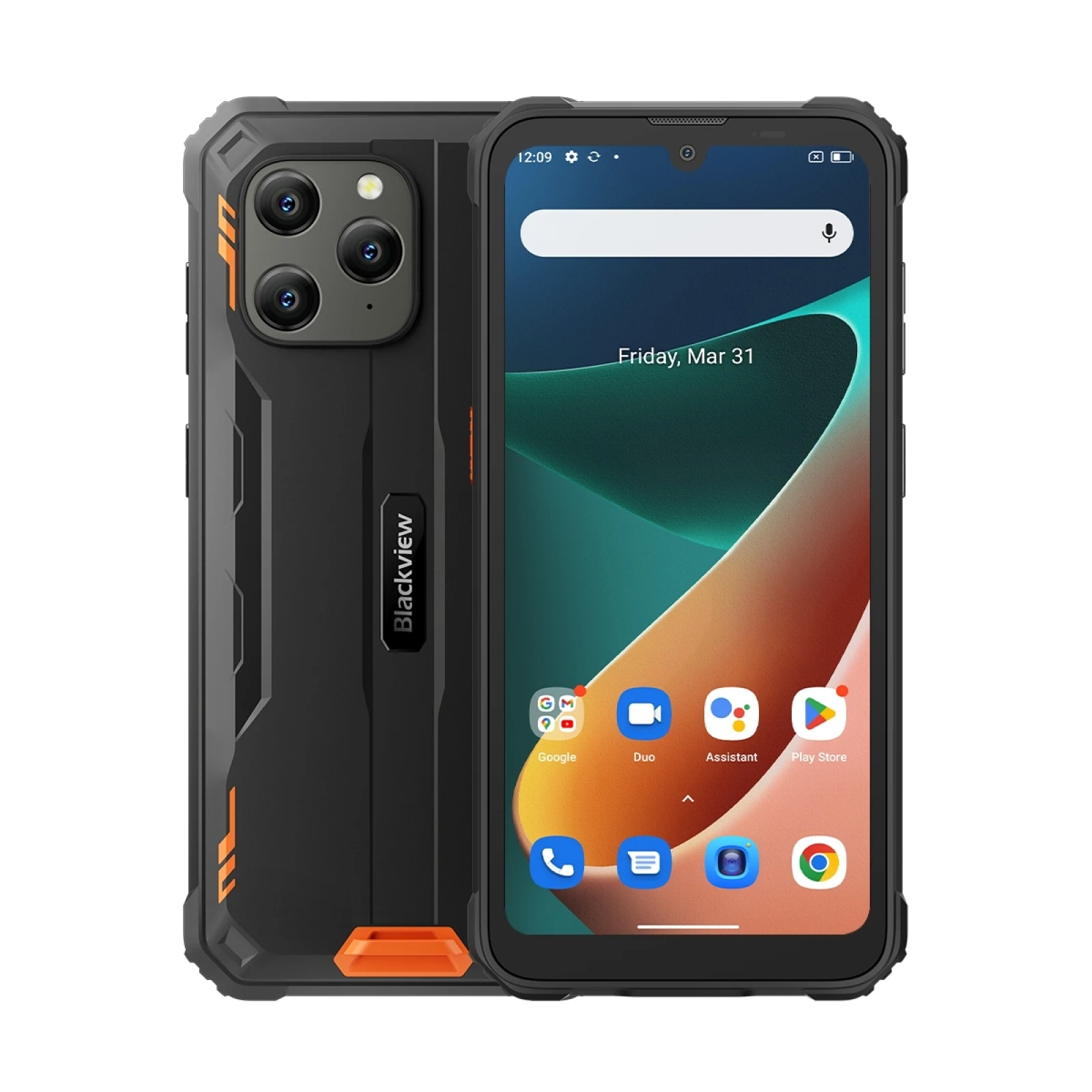 Blackview BV5300 Pro Rugged Phone 4GB+64GB IP68 Waterproof 6580mAh 6.1 inch Android 12 Helio G35 Octa Core NFC 4G Smartphone