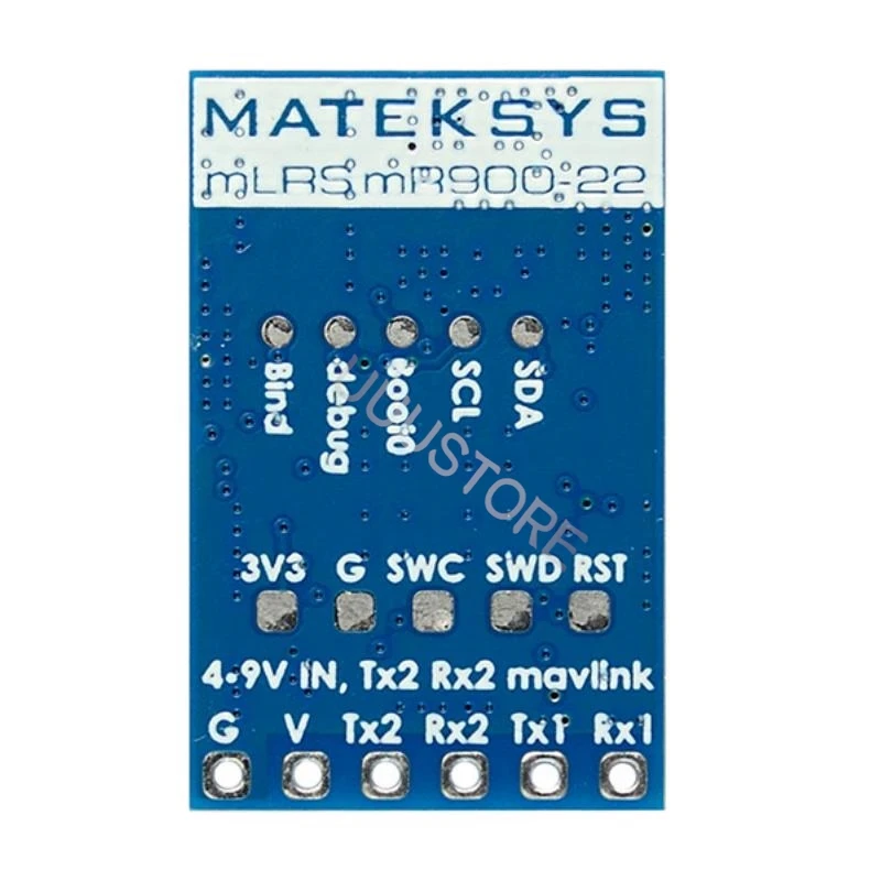 MATEKSYS MATEK MR900-22 RX MLRS MAVLINK 900MHZ RECEIVER 900MHz LoRa / 22 dBm RF power For long range Rc Moder Drone Parts