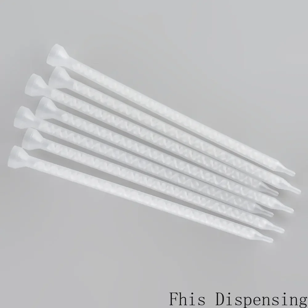 

Pack of 10 Resin Static Mixer Nozzles MC06-32L Plastic Mixing Tips for Art Crafts Adhesives Duo Epoxies