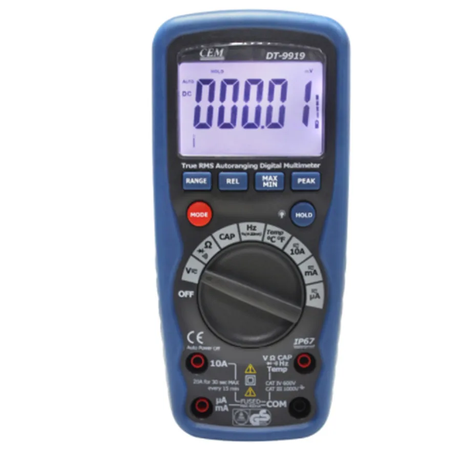 DT-9919/9929/9939/9959 Professional True RMS Industrial Digital Multimeters