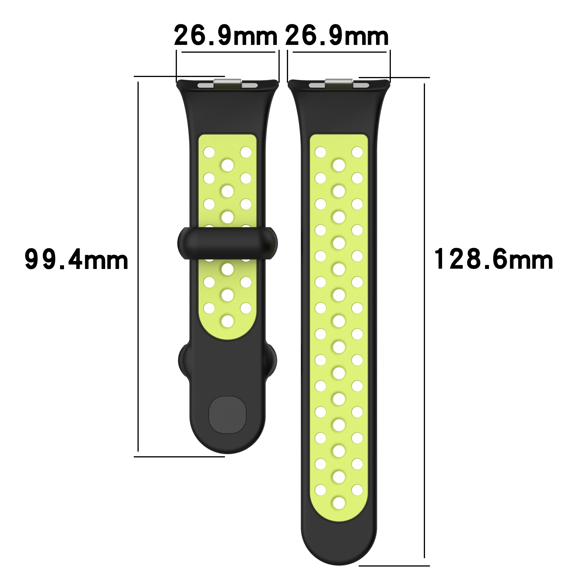 Pulseira de silicone para Xiaomi Redmi Watch 4, Sport Watchband, Substituição Ajustável, Pulseira Correa para Redmi Watch 4 Band