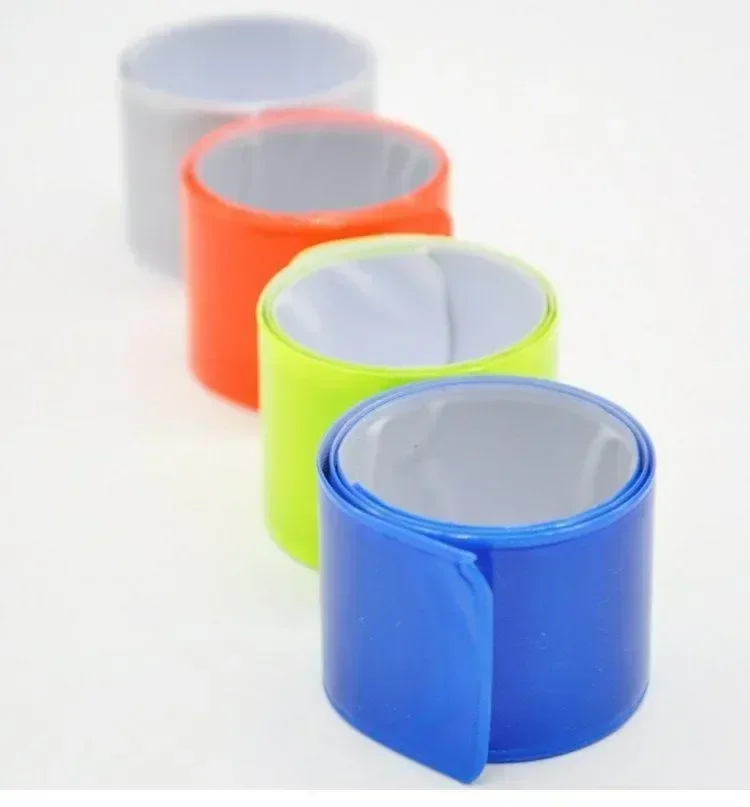 

1 шт., велосипедные светоотражающие ленты, браслеты, ремни для ног, флуоресцентные защитные ленты высокой видимости для наружных предупредительных полосок