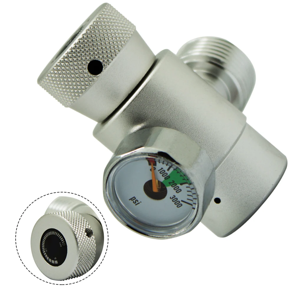 

Refill Kit Carbon Dioxide Connector Adjustable Valve Pin Compact Design High-Grade Metal Lightweight For Transport