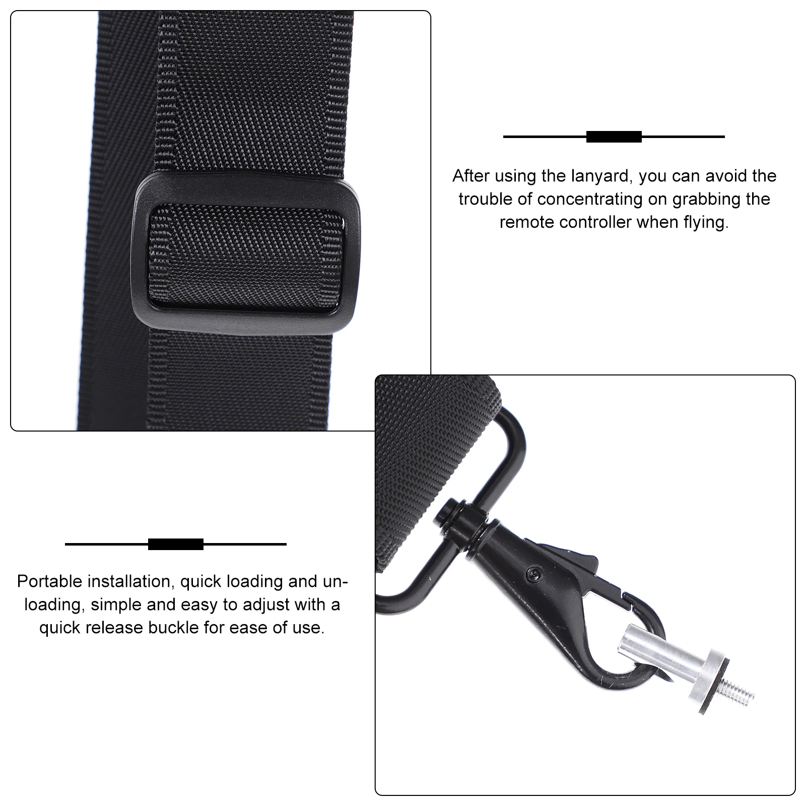 

Adjustable Controller Rc Transmitter Neck Strap Compatible With Mavic 2 Quick Release Harness Comfortable Remote Control For