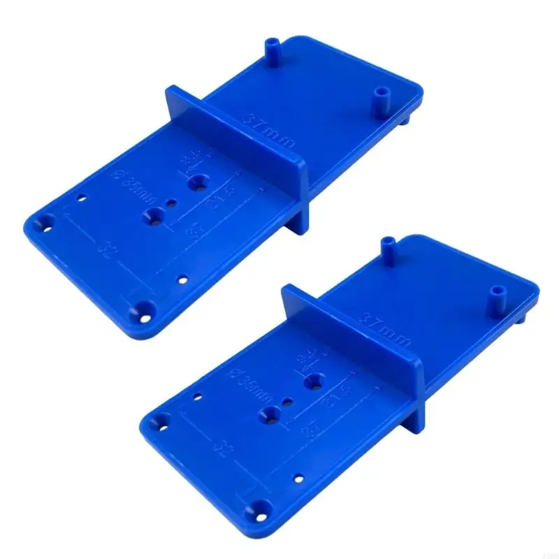 Hinge Hole Drilling Guide Positioning Mark Template 35/40mm Hing Installation
