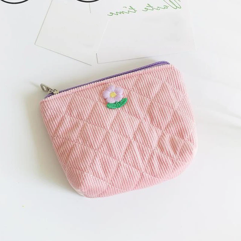 Bolso de cambio para mujer, bolsa de almacenamiento de tarjetas pequeña y portátil, Simple, Linda, nueva