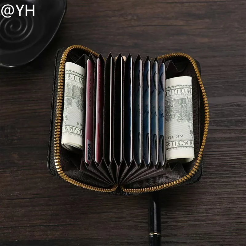 Car Carbon Fiber Driver\'s License Holder Card Bag Driving ID Card Storage Bag Wallet For Great Wall WEY Coffee vv5 vv6 vv7