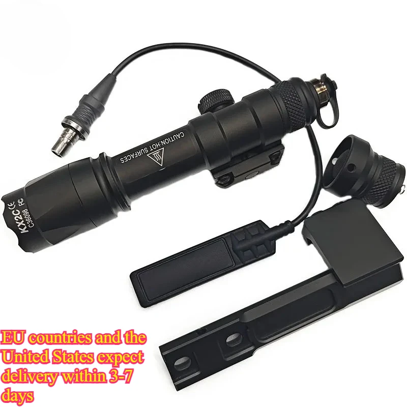 

Тактический SF M300C M600C M600 фонарик светодиодный белый свет AR15 аксессуары для охоты Airsotf лампа с креплением на рейку MLOK/20 мм