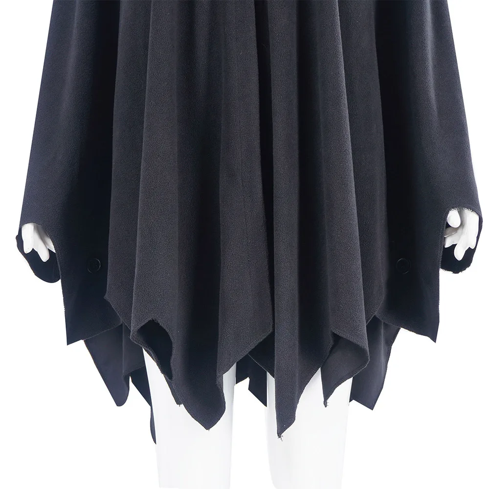 Halloween Cosplay Moth Man Coak guanto Abiti per adulti di sesso femminile Travestimento per feste Gioco di ruolo Costume Abiti Outfit Carnevale di Halloween