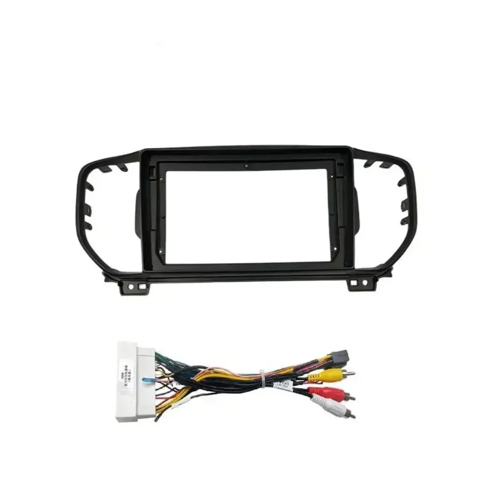 

For Kia Sportage KX5 2015-2018 9 Inch Car Radio Fascia Panel Frame Auto Stereo Panel Bezel Faceplate