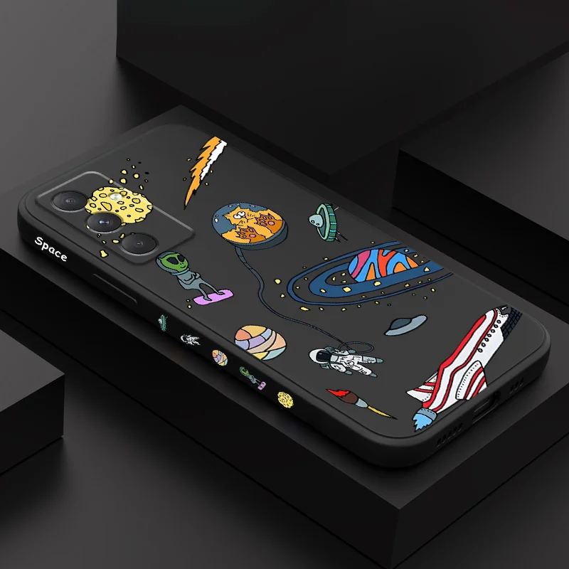 

Alien Astronaut Phone Case For Samsung Galaxy A56 A36 A26 A16 A06 A17 A07 A55 A35 A25 A15 A05 A54 A34 A24 A14 A04 4G 5G Cover