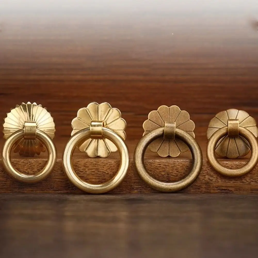 Hardware Handle Pull Rings Pulls Ring Door Knocker Bronze Antique Drawer Knobs Drawer