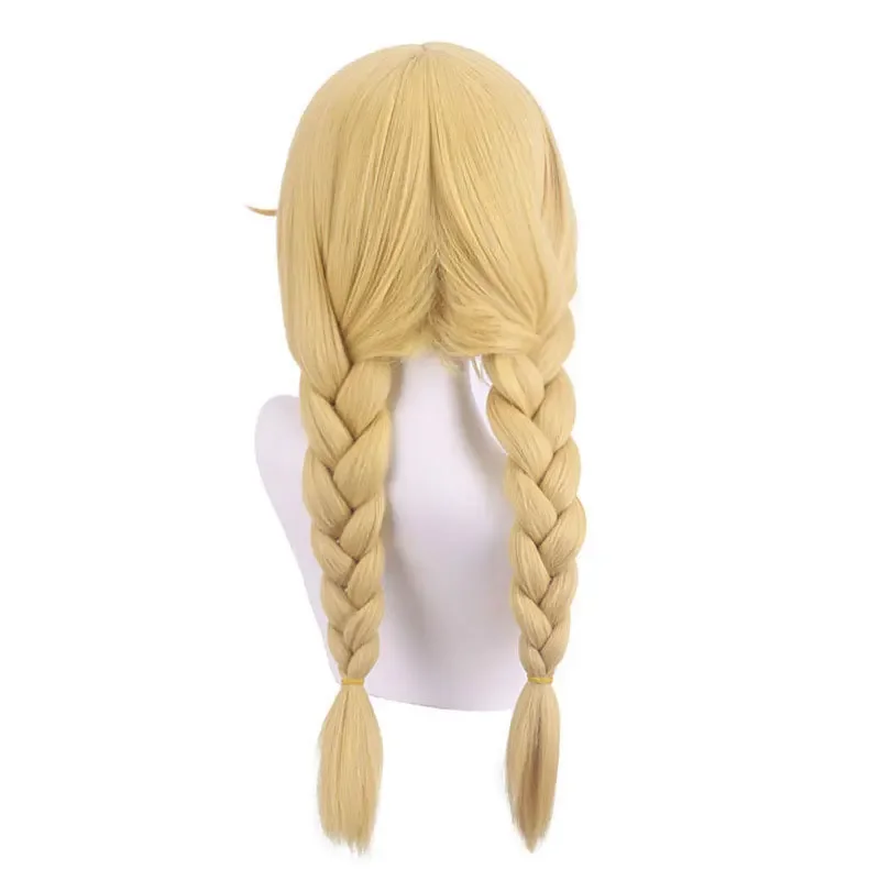 Hot selling Anime Ya Boy Kongming! EIKO Cosplay Yellow Long Hair Women Girl Halloween Party Cosplay Props High Temperature Wire