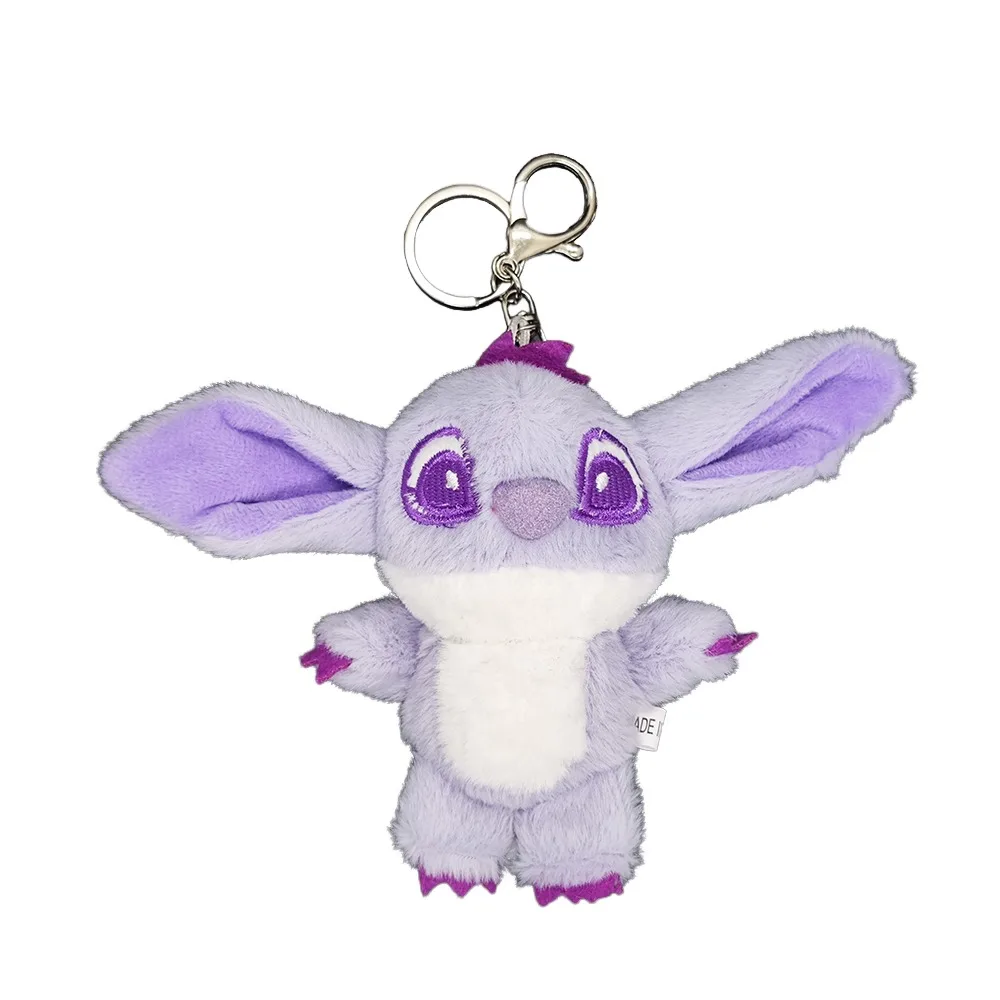 Lilo  Stitch Series Plush Figure Stitch Plush Pendant Keychain Backpack Schoolbag Pendant