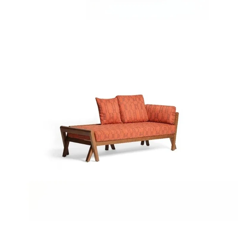 

Solid wood lazy sofa bed