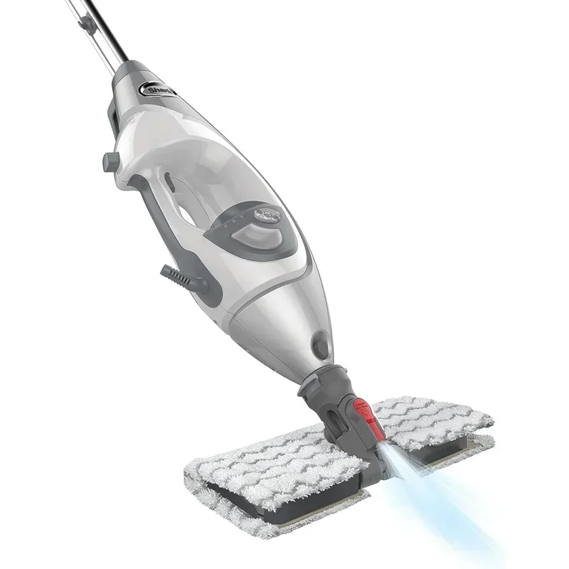 QWShark S3973D Lift-Away 2-in-1 Pro Steam Pocket Mop with Removable Handheld Steamer for Floors&Garment Steaming