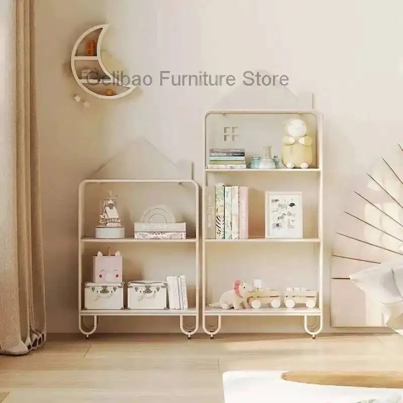 

Baby Children's Rack Toy Storage Storage Rack Locker Multi-Layer Home Finishing Shelf Floor Standing Owl Storage Rack Cartoon