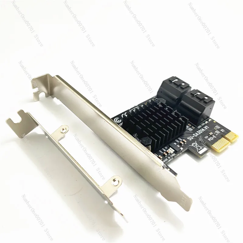 PCI-E إلى SATA 3.0 بطاقة التوسعة 4-Port 6G محول للقرص الصلب IPFS بطاقة القرص الصلب SSD بطاقة الحالة الصلبة يدعم Synology