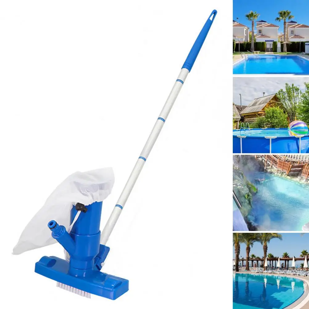 Swimming Pool Vacuum Cleaning Tool Underwater Cleaner Handheld Jet Pool Vacuum for Above Ground Pool Attach to Garden Hose