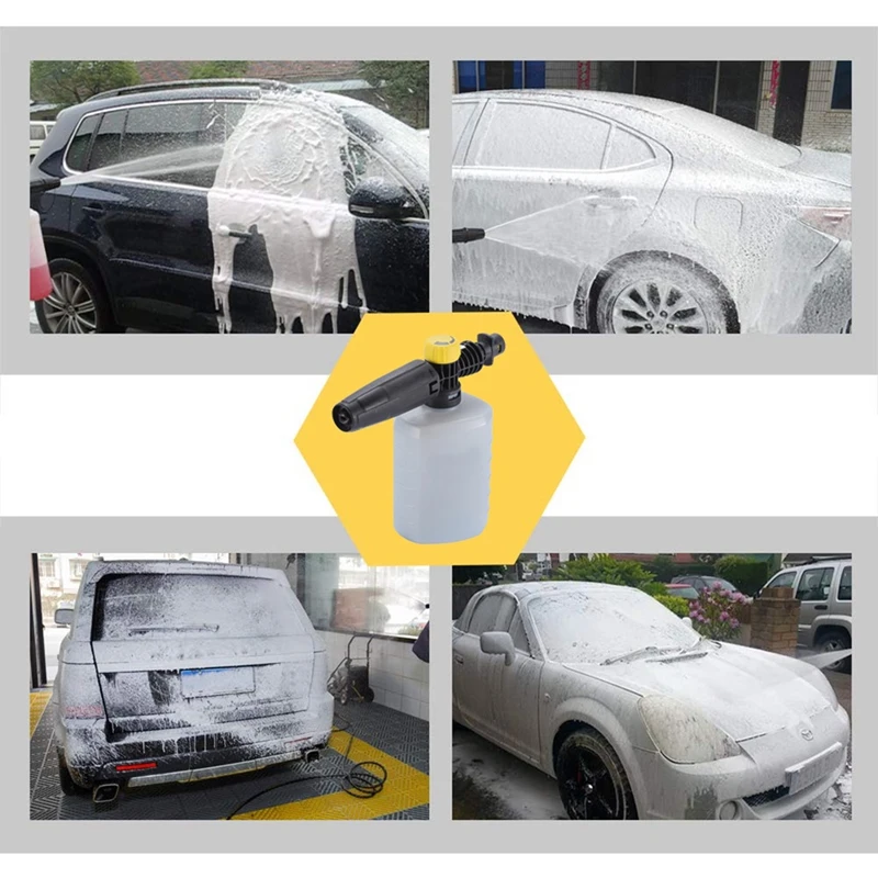 For Karcher K Series Adjustable Snow Cannon Foam Lance Kit K2/K3/K4/K5/K6/K7 Pressure Washer Watering Can