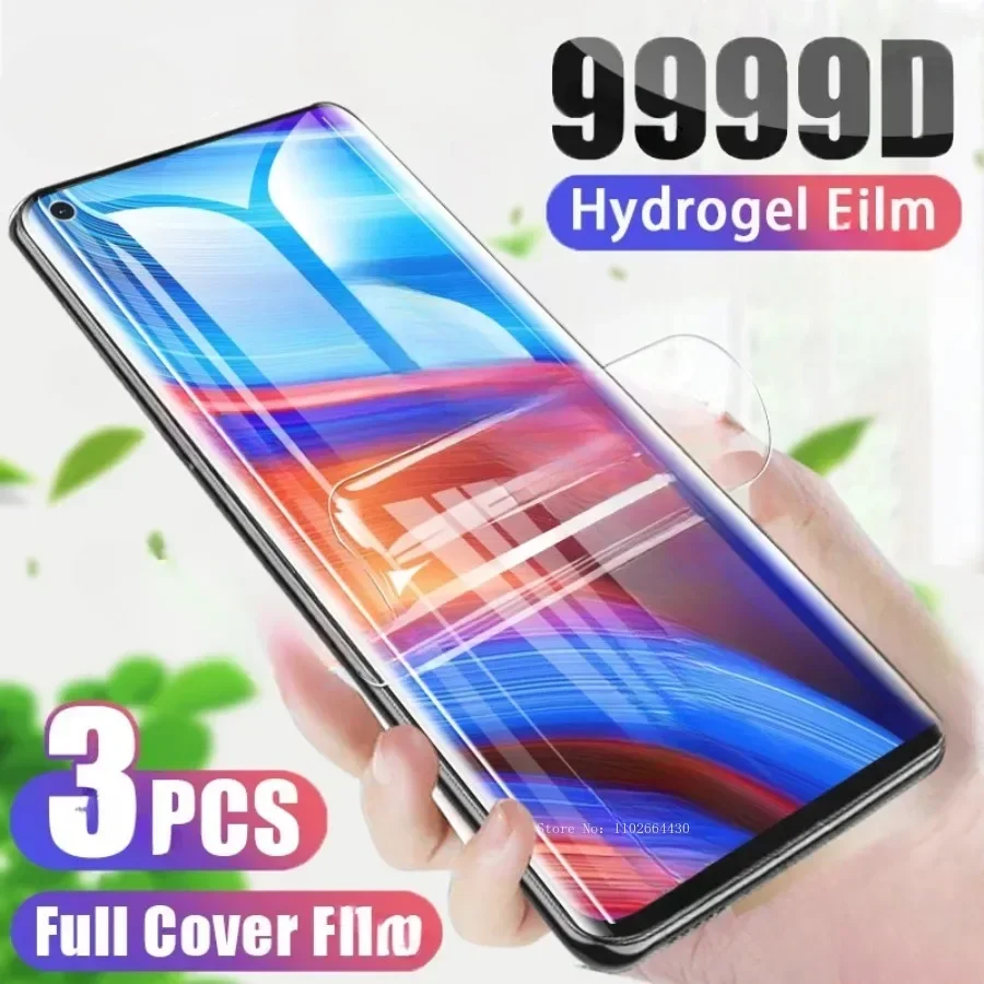 3Pcs Hydrogel Film For ZTE Blade A31 Lite A51 A71 6 Pro 6R Blade A34 A54 A51 A53 Pro A72S A53 A73 A33 Plus A73 Screen Protector