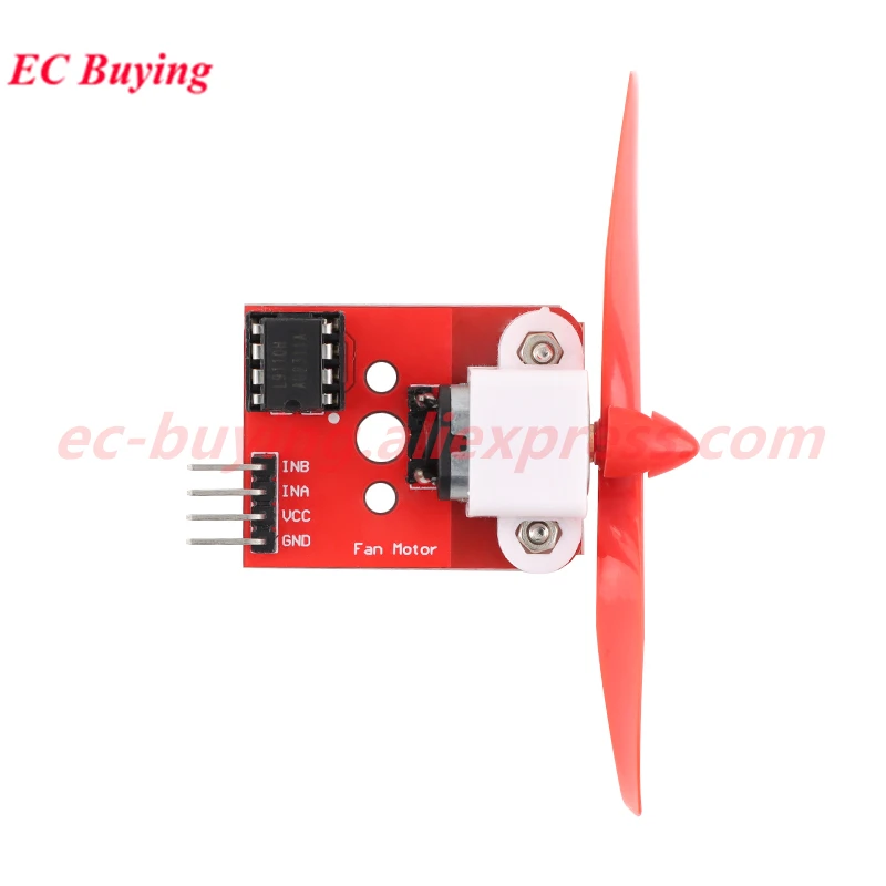Picture 5: 5Pcs/1pc L9110 L9110H 5V Motor Drive Fan Module Fan Propeller Firefighting Robot Microcontroller Development Board For Arduino