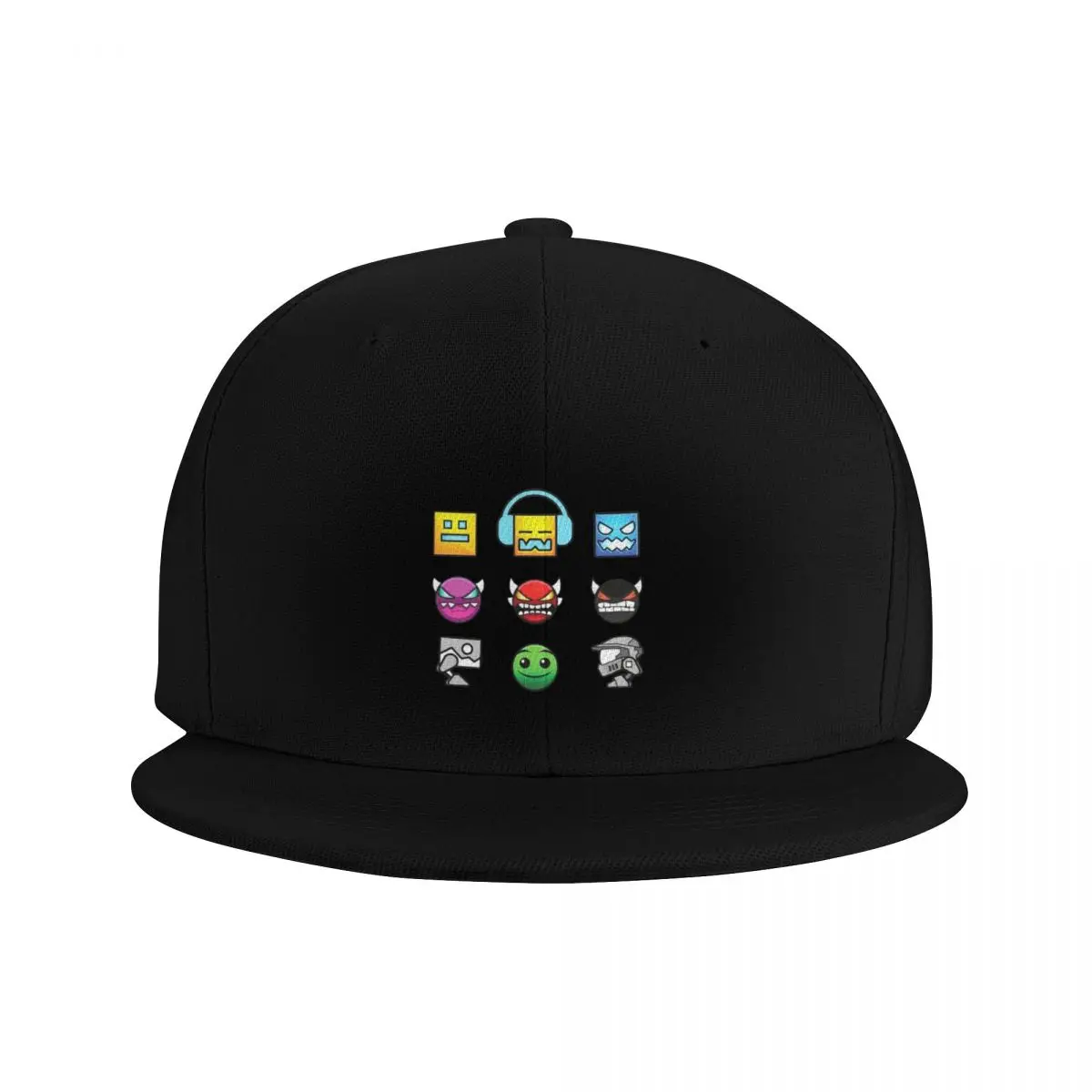 Geometry Dash Unblocked Level Baseball Cap Snapback Caps Hip Hop Hats Classic Casual Hat