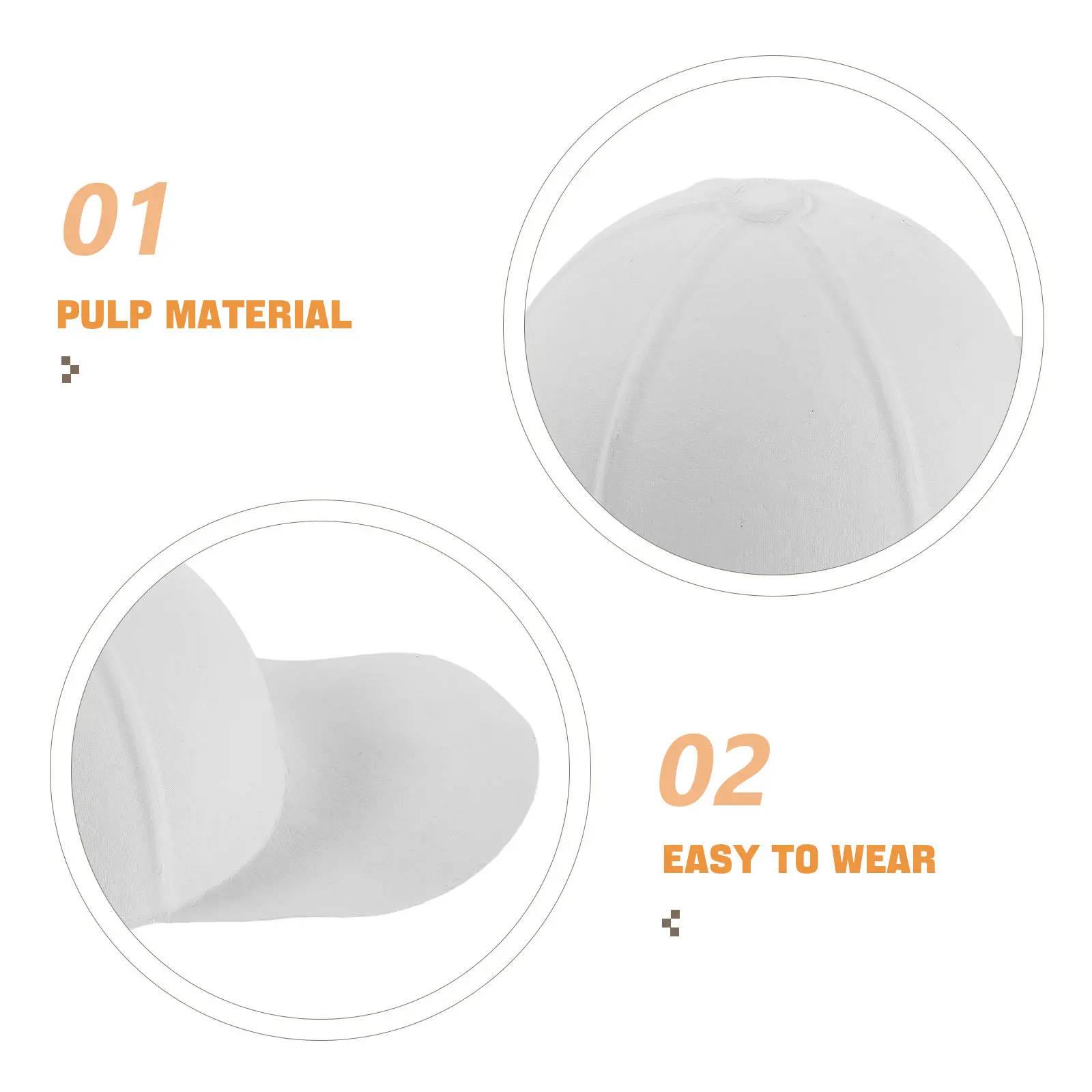 5Pcs Blank Baseball Caps White Paper for Painting DIY Crafts Creative Drawing Art Projects Kids and Adults DIY Caps for Drawing