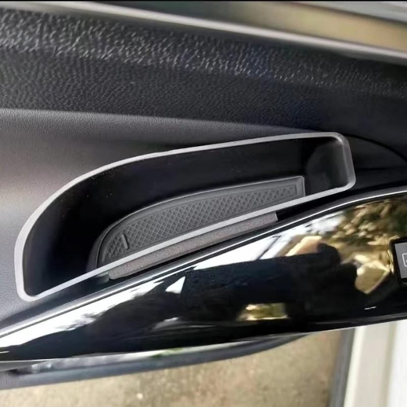 ABS باب السيارة صندوق تخزين برميل الداخلية ل Volkswagen VW ID4 ID 4 ID.4 CROZZ 2021-2025 اكسسوارات السيارات #2