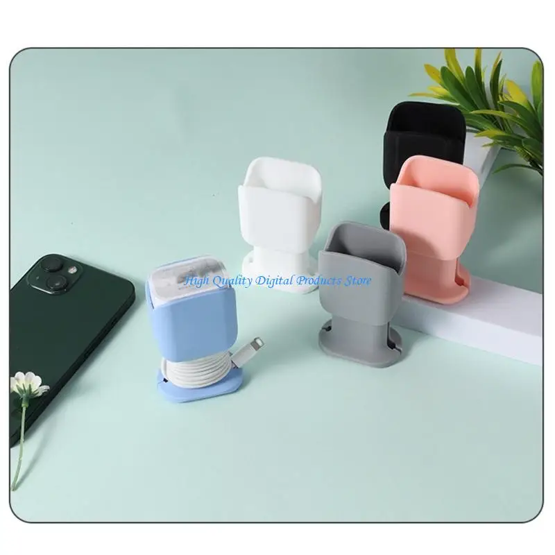 U2JE Chargers Cable Organizers with Silicone Wrap Design for 3-5Mm Cords Winder