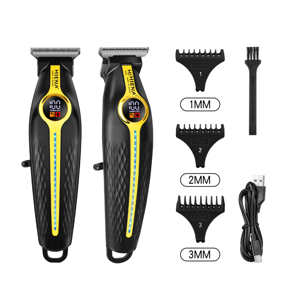 

HIENA Electric Hair Clipper For Men USB Charging Beard Shaving Machine For Home Appliance Strong Power Hair Trimmer