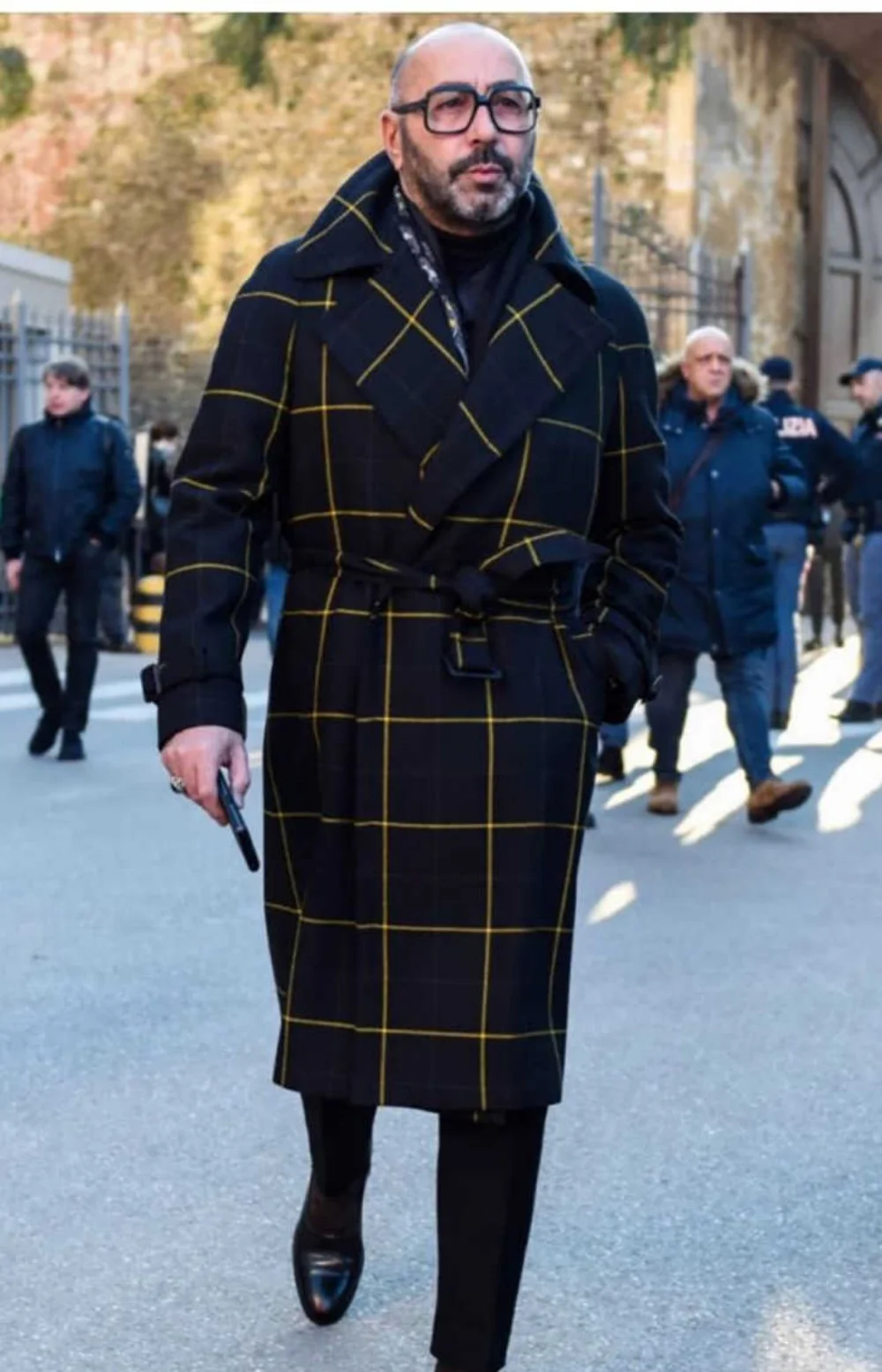 Classic Men Wool Blend Overcoat 1 Piece Notched Lapel Double Breasted Coats Business Formal Occasion Warm Customized