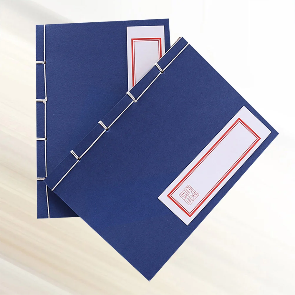 2-teiliges Notizblock-Notizbuch, Sammelalbum, Retro, die Notizbücher, handgefertigtes Fadentagebuch