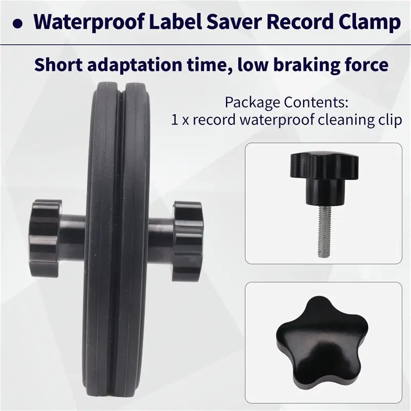 T28C 12 Inch EP LP Vinyl Record Label Cleaning Protective Sleeve Protector Waterproof Label Sleeve Record Holder