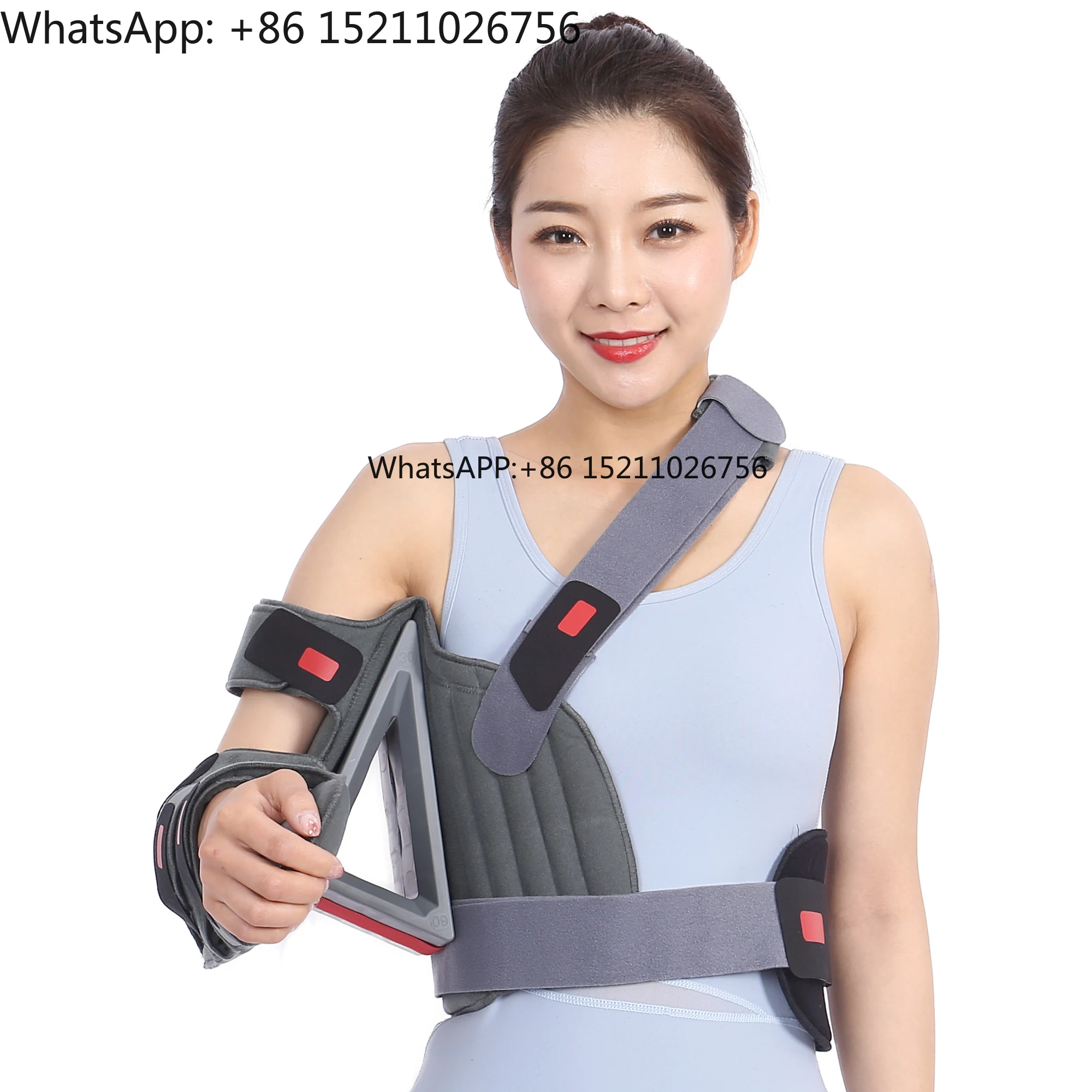 

Factory Direct Sale Shoulder Orthosis Breathable Adjustable Unisex Humerus Fracture Arm Dislocation Shoulder Abduction Brace