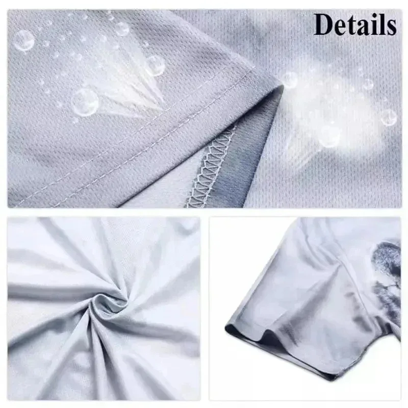 Men's 3D Printed Quick Dry Motorcycle Shorts Fashionable Biker Riding Shorts for Sports