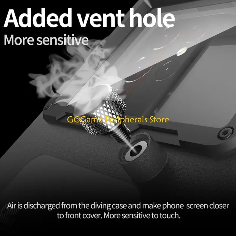 U55B Securely 15M Waterproof Cellphone Protectors Underwater Phone Case For Outdoor