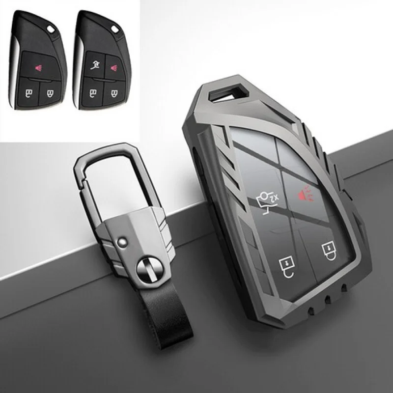 

A+ Zinc Alloy Car Key Fob Case Cover For Chevy Suburban For Buick Envision Avenir