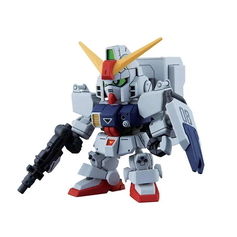 Bandai Kids Assembled Toys Robot Model SDCS 11 BB Warrior Gundam Ground Type RX-79 G Anime Action Figures Toys Christmas Gifts