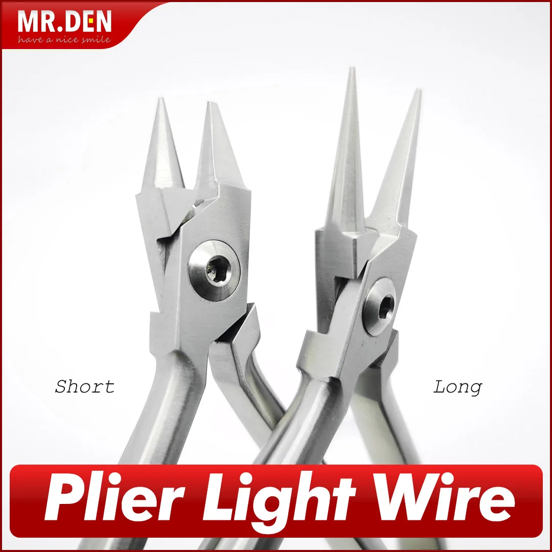 High Quality Dental Orthodontic Short Light Wire Plier Ortho Forceps Dentist Tools Surgical Forceps Instruments